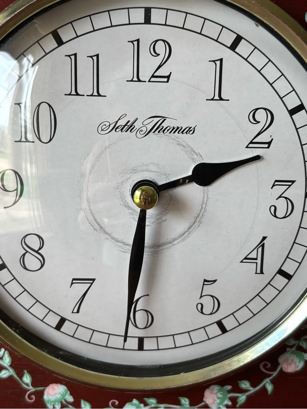 Upscaled vintage Seth Thomas mantel clock 1950’s